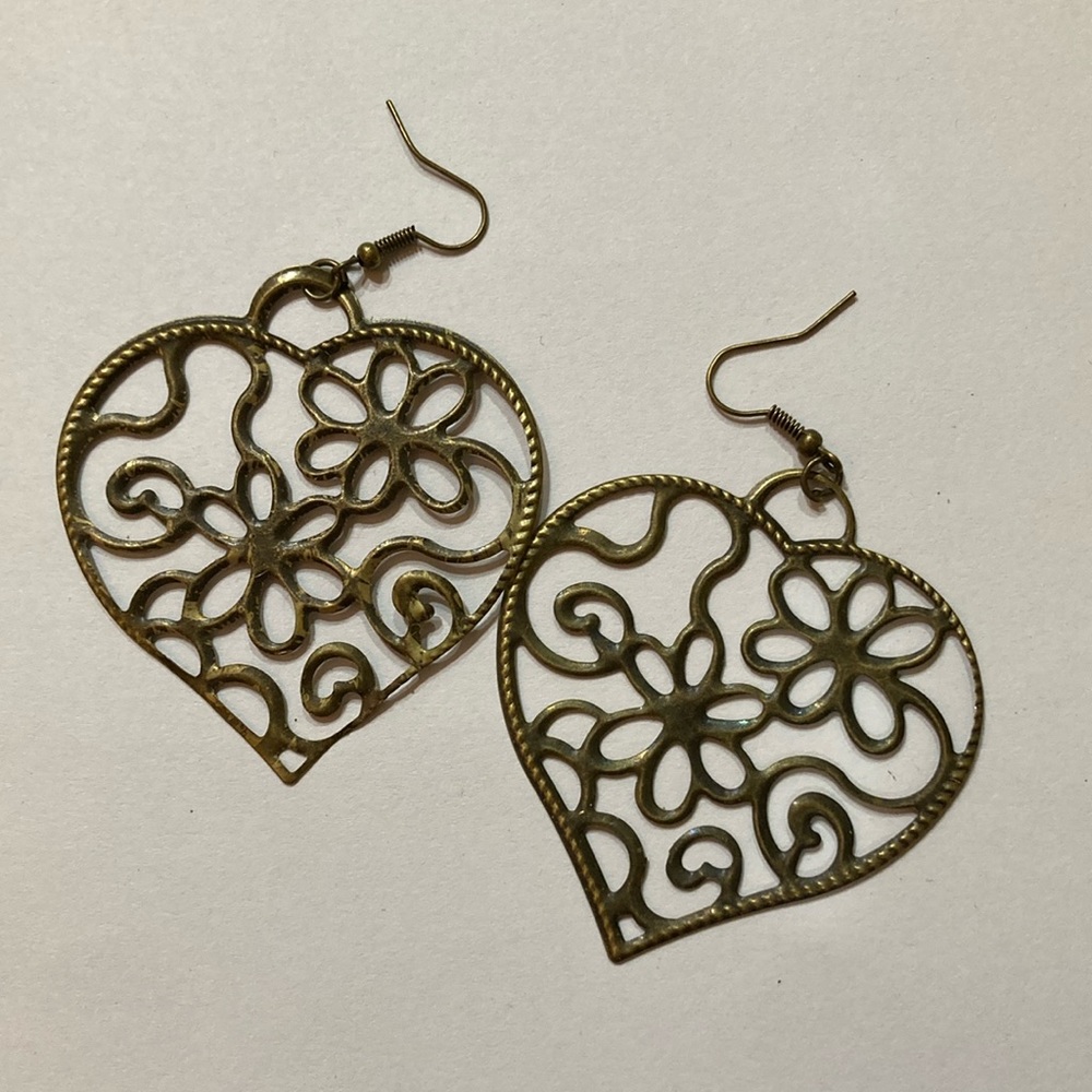 Heart earrings